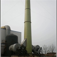 富强供应耐高温玻璃钢烟囱玻璃钢除尘净化烟囱