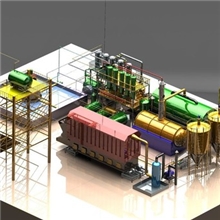 商丘四海机械设备制造有限公司供应最新裂解蒸馏炭黑深加工一体机