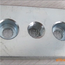 供应工业铝型材端面连接板非标底脚连接板QB-EL4080-M12