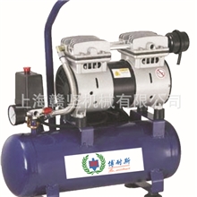 上海无油空压机，博耐斯无油活塞机，9L小型480W静音无油空压机