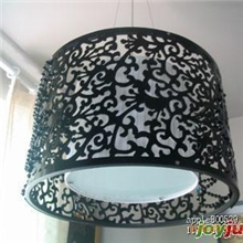 万江蚀刻台灯、吊灯灯罩