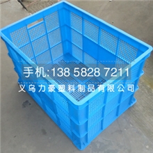 【新料加厚】义乌塑料筐工厂塑料周转筐桐乡塑料筐嘉善塑料筐