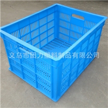 直销755蓝色塑料筐堆垛塑料周转筐塑料筐狂批周转塑料筐