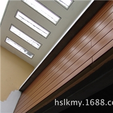 195长城板生态木吊顶绿可木阳台吊顶装饰墙板背景墙装饰木塑材料