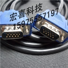 VGA5米原装VGA线双屏蔽液晶显示器和主机连接线