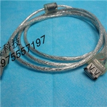 1.5米USB延长线透明USB2.0延长线USB公母头2.0加长线