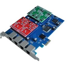 SINOV-400Epci-e4fxs/fxoAsterisk语音卡