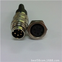 供应YL18五针五孔插头、5针5孔插座