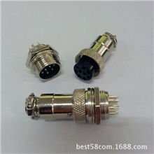 供应AL16圆形连接器8针8孔9针9孔，AL16插头插座