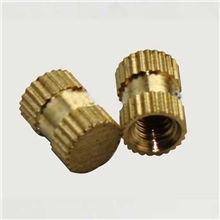 专业供应环保铜嵌件圆螺母规格齐全，量大优惠，非标定制