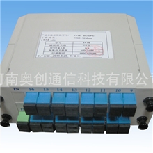 供应河南奥创插片式、盒式、机架式和托盘式光分路器/分光器