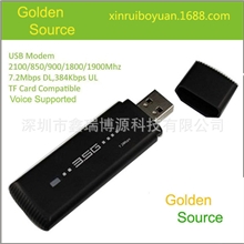 厂家直销联通WCDMA3G无线上网卡支持平板语音SD卡-GL700