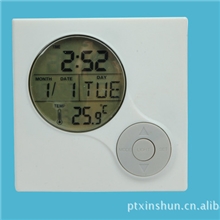 电子钟LCD钟背光电子闹钟温度控制器温度显示器