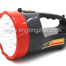 聆听者厂家LED充电强力探照灯手提强光LED手电筒蝎子紫光灯