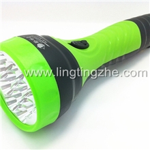 聆听者可充电式手提大功率塑料LED手电筒强光LED手电筒12LED灯