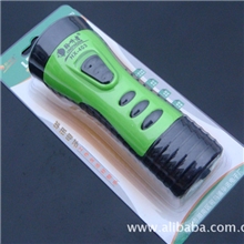 聆听者厂家塑料110-220V充电LED手电筒led验钞手电筒HX-403