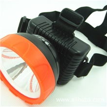 聆听者充电式LED头灯手电筒大功率LED矿灯高亮LED头戴采胶灯