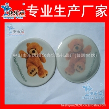 厂家专业定制pvc软胶杯垫圆形防滑广告杯垫创意卡通杯垫批发