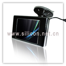 3.5寸车载显示器AV视频倒车吸盘底坐设计精美包装闪电发货