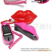 嘴唇电话机性感红唇电话机个性工电话机嘴唇工艺电话机