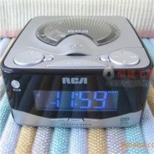 专业出售库存RCA国外品牌钟控CD机钟控收音机