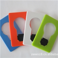 供应卡片灯LED卡片灯超薄卡片灯圣诞节礼品黄灯