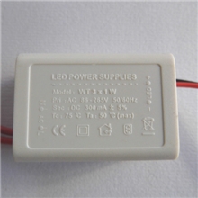 厂家批发3WLED电源3WLED天花灯筒灯电源