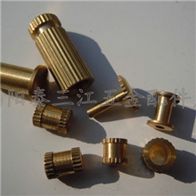 厂家提供改装压花滚花螺母非标滚花螺母加工