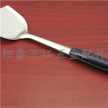 生产销售蓝夹柄不锈钢铲厨房不锈钢餐具套装