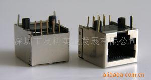 供应RJ45网络插座，5621网络插座脚前3.05