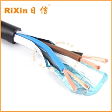 多芯线RVVP屏蔽线4芯0.75控制电缆信号电线厂家安防线缆线材