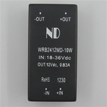 开关电源模块24V转12VWRB2412MD-10WDC-DC隔离降压模块厂家直销