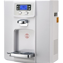 供应特价豪华高档蓝屏温度显示全自动挂壁式冷热管线机