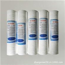 优质10寸压纹净水器PP棉滤芯pp棉滤芯