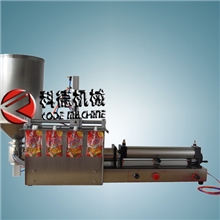 喜之郎袋灌装机面酱自立袋膏体自立袋灌装机