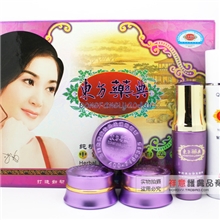 东方药典清漾中药雪肤美白五合一套装祛斑霜护肤品正品
