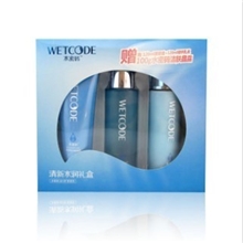 丹姿水密码清新水润礼盒送100G洁肤晶露专柜正品刮码批发