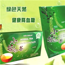 小苦瓜茶袋泡保健茶降血糖茶降糖茶野生牌小苦瓜茶专供出口
