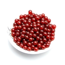 天然红玛瑙散珠散装红玛瑙圆珠AAA红玛瑙红水晶散珠子diy散粒