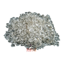 厂家直销天然白水晶碎石白水晶原石小消磁防辐射水晶枕