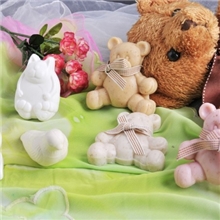 供应公仔小熊艺术香皂/手工礼品小熊香皂