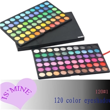 Ismine热销1#120色系专业彩妆眼影盘彩妆盘现货批发