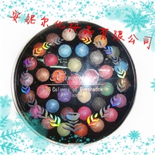 供应（ANNIER安妮尔）缤纷炫彩36色眼影+腮红珠光烤粉眼影