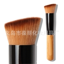 厂家批发高档定制款式新颖斜头扁腮红刷扁毛化妆刷