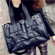 秋冬新款潮女包韩版复古菱格太空包羽绒棉服包单肩手提包包批发