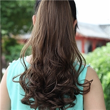 卡瑞丝假发配件马尾日韩假发马尾卷发马尾卷发梨花马尾