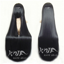 【9.4备货节】动漫cosplay假发1米黑色直发桔梗地狱少女古装188