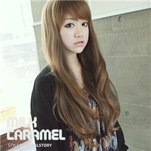 义乌厂家外贸非主流女生长卷发假发修脸清爽可爱假发欧美