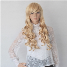 长卷发彩色假发节日假发表演假发舞会假发圣诞接万圣节