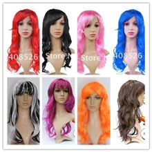 长卷发大波浪假发节日/舞会假发窗长模特假发表演假发